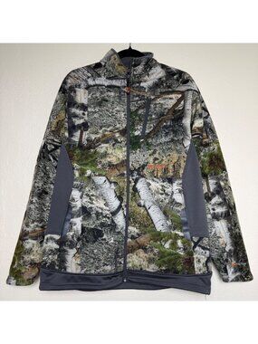 Outfitters Ridge Camo Full-Zip Jacket Outdoors Hunting Jacket Sz M